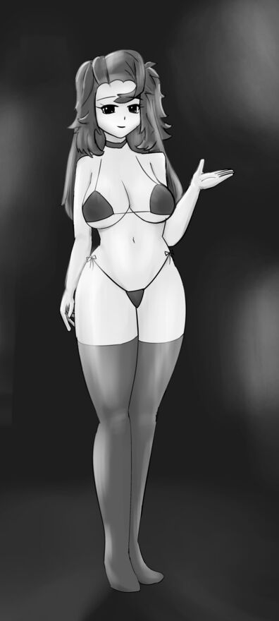 Рисунок в стиле аниме
