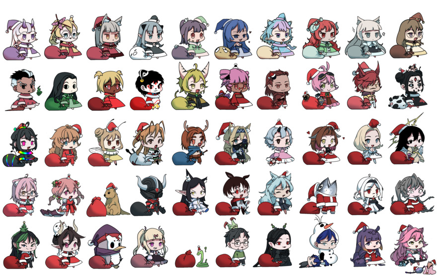 Подарки в честь Secret Santa на сервере Choconi 4