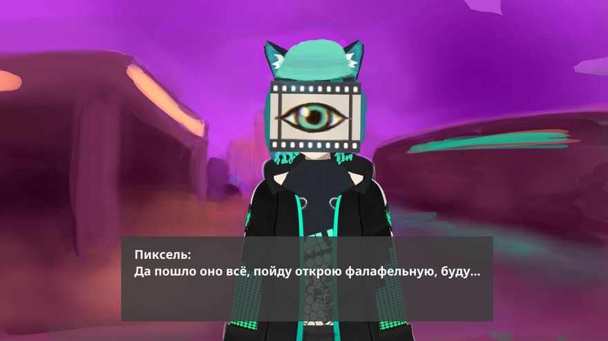 Витуберы в визуальной новелле BBrithday 6