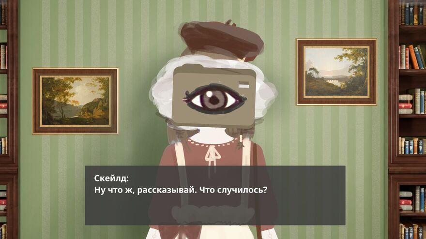 Витуберы в визуальной новелле BBrithday 4