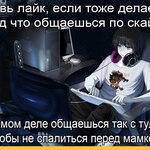 Ставь лайк если делаешь вид что общаешься по скайпу.jpg
